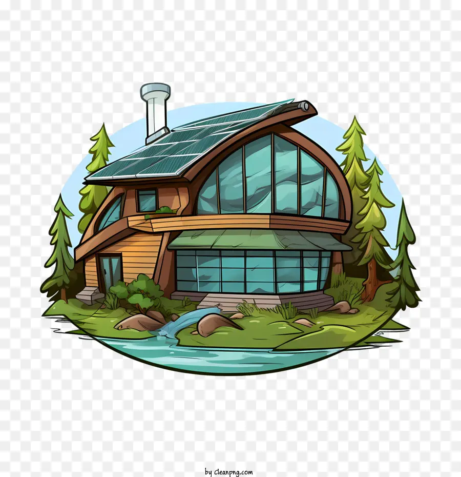 Casa Ecológica，Floresta PNG