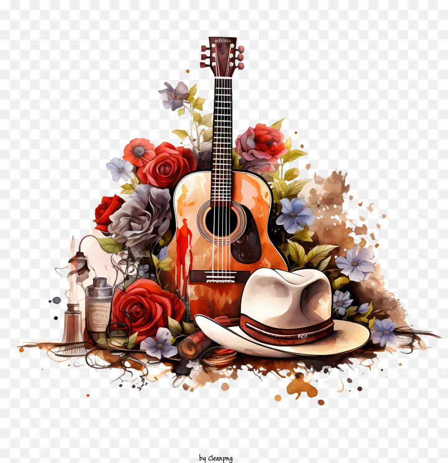 Internacional Do Dia Da Música，Guitarra PNG