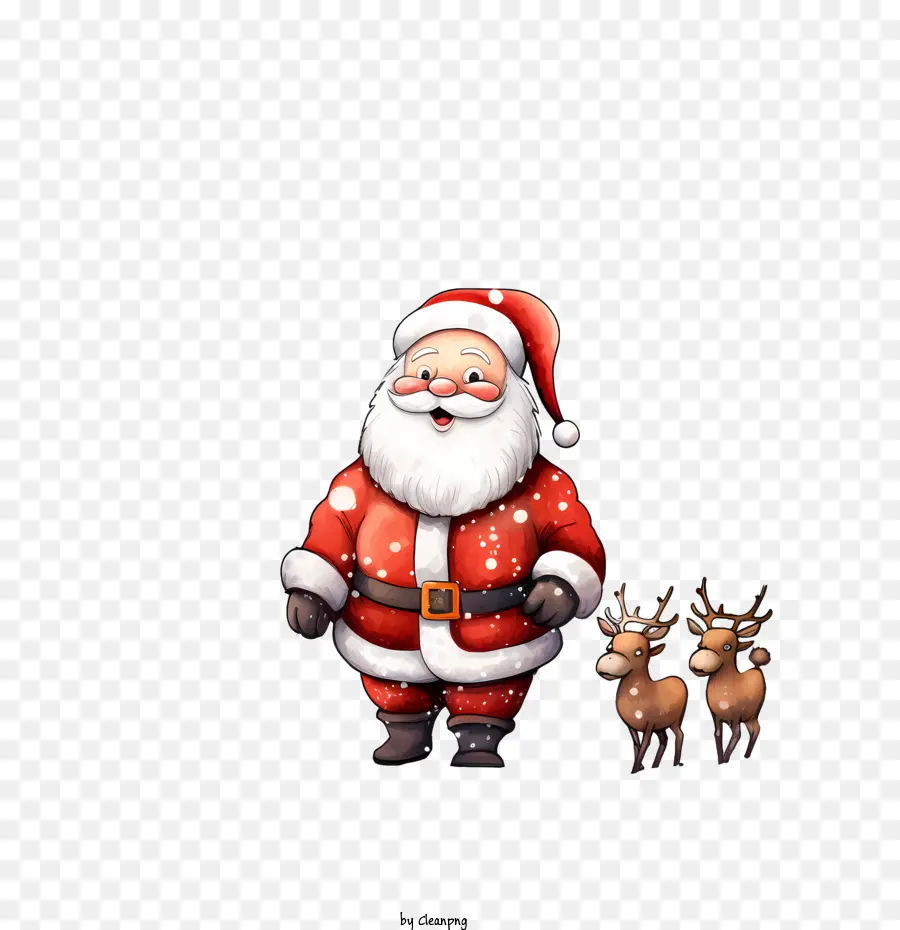 Dia Do Cartão De Natal，Papai Noel PNG