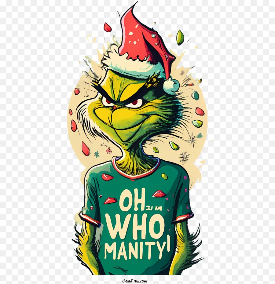 Natal Grinch，Grinch PNG