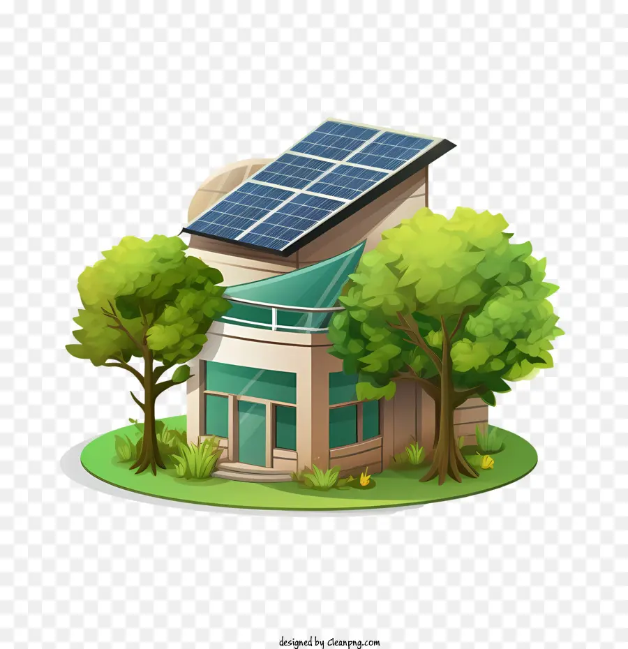 Casa Ecológica，Painel Solar PNG