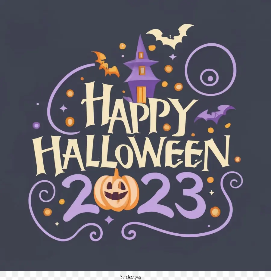 Feliz Dia Das Bruxas，Feliz Halloween 2023 PNG