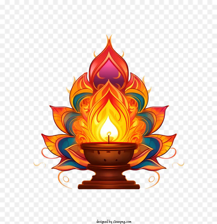 Lâmpada De Diwali，Lâmpada PNG