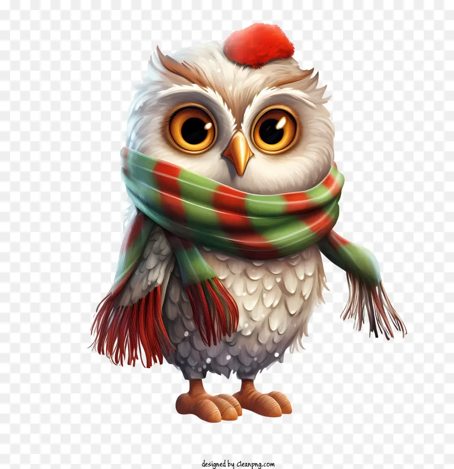 Natal Coruja，White Owl PNG