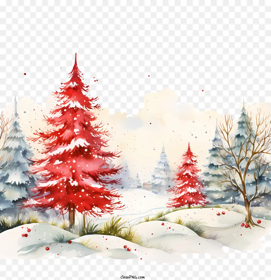 Dia Do Cartão De Natal，Inverno PNG