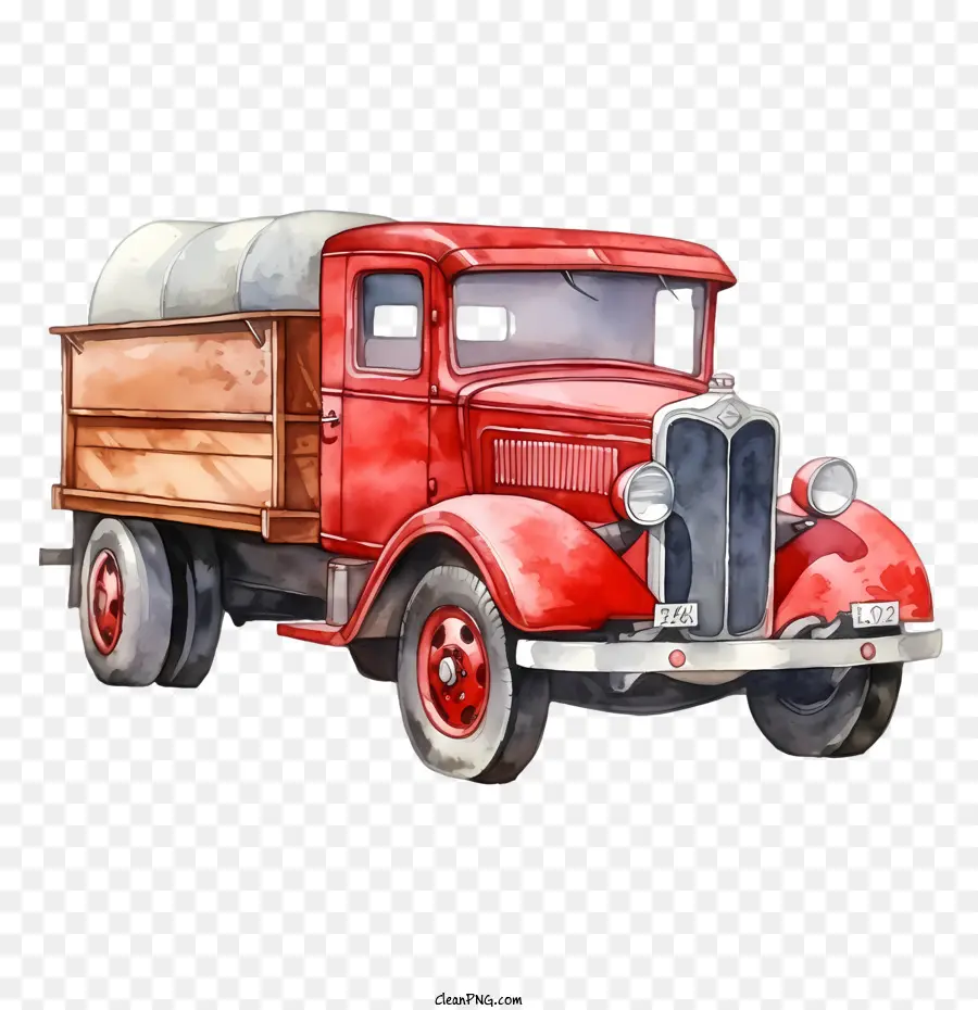 Vintage Caminhão，Caminhão PNG