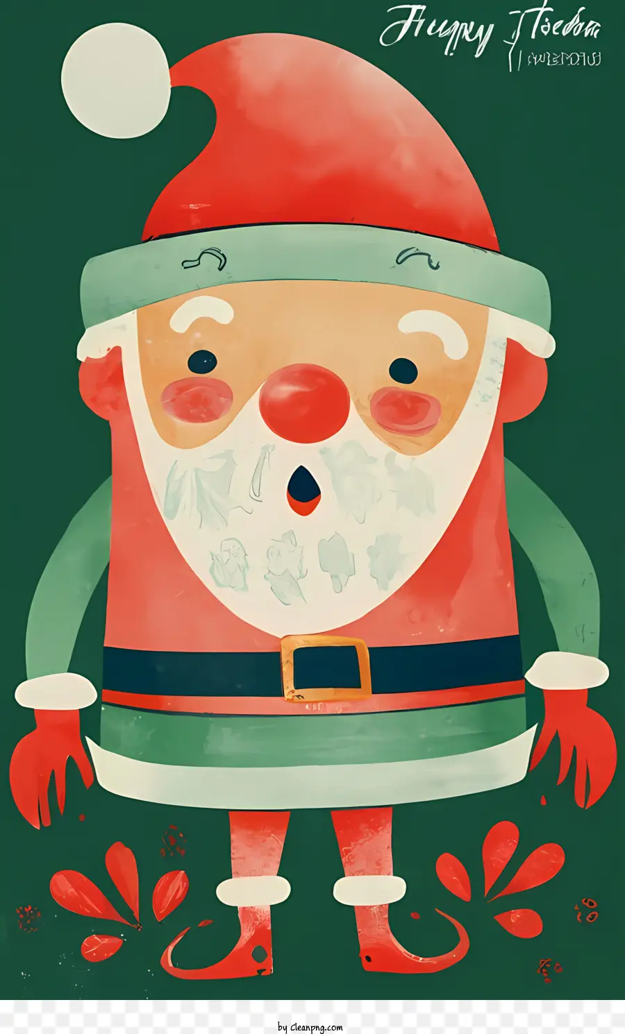 Cartoon Papai Noel，Santa PNG