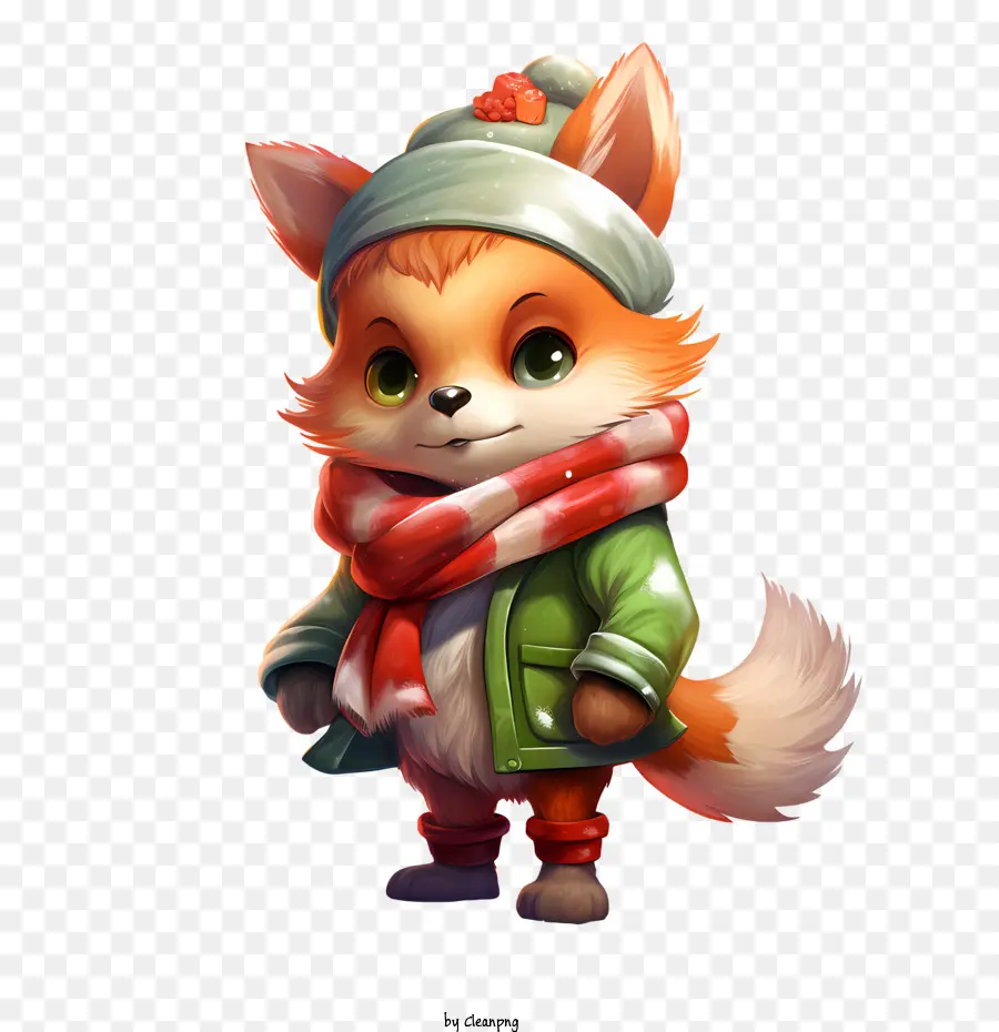 Fox De Natal，Bonito PNG