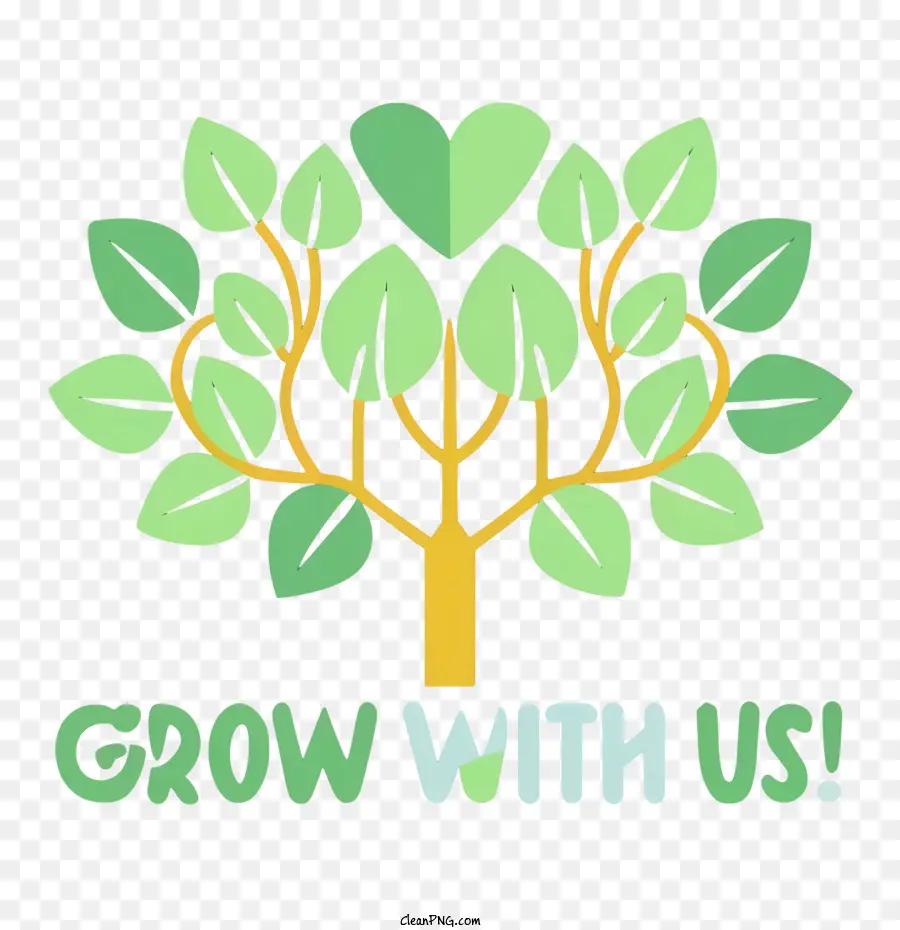 Crescer Conosco，Ambiental Logotipo PNG