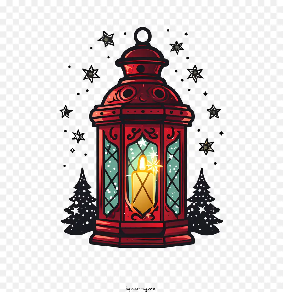 Natal Lanterna，Lanterna Vermelha PNG