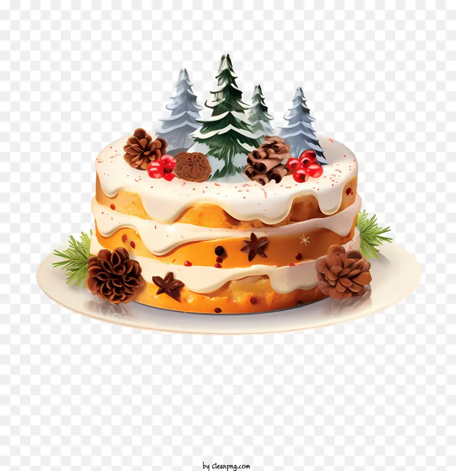 Bolo De Natal，Bolo PNG