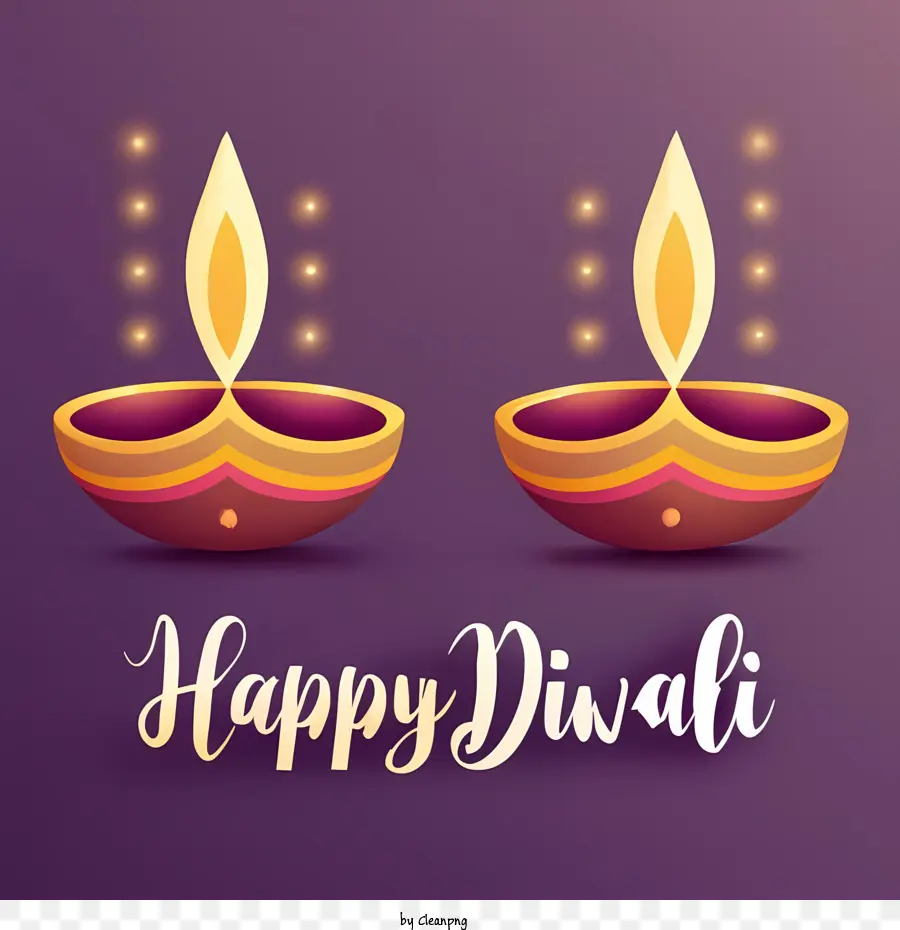 Feliz Diwali，Lâmpadas De Diwali PNG