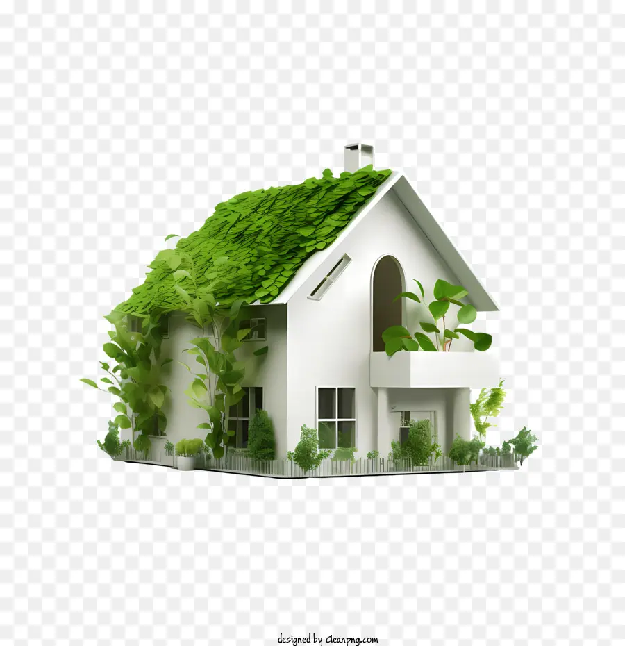 Casa Ecológica，Telhado Verde PNG