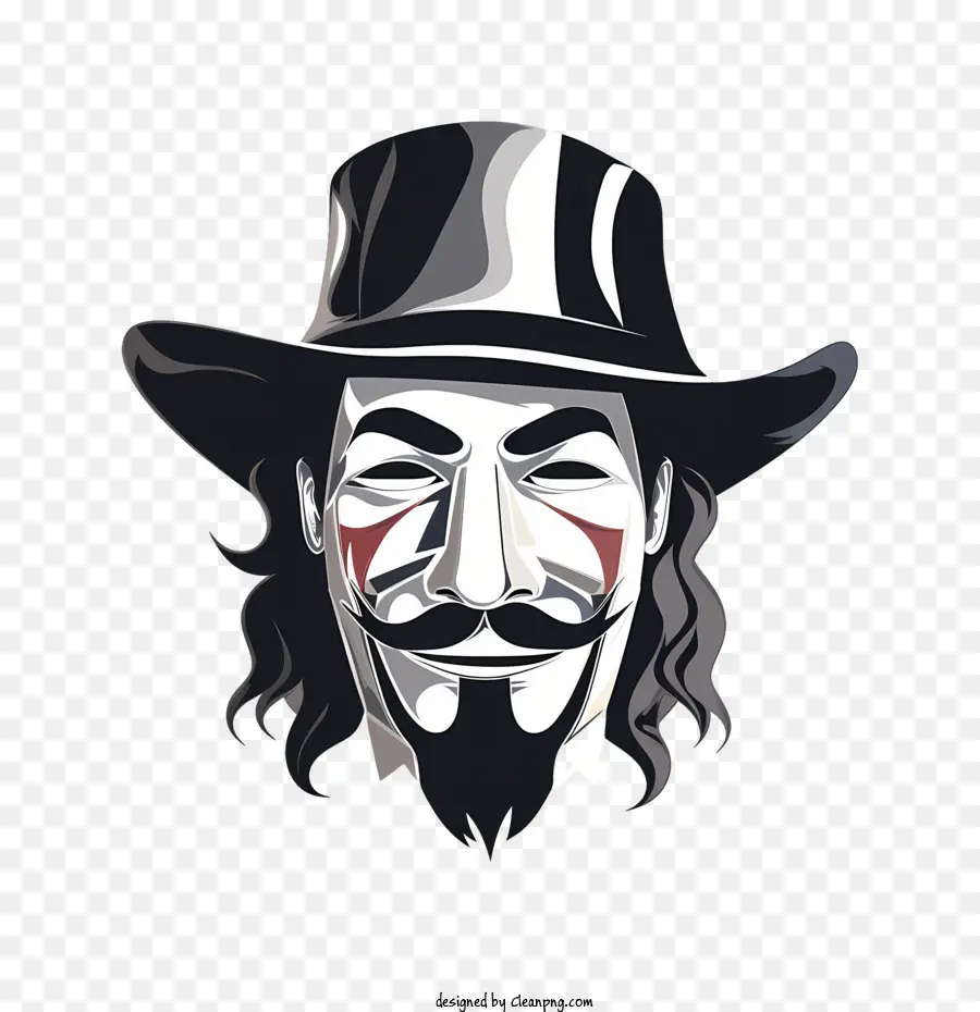 Guy Fawkes，Anônimo PNG