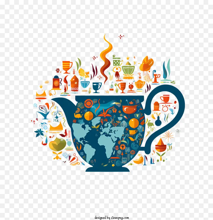 Internacional Chá Dia，Chá De Panela PNG