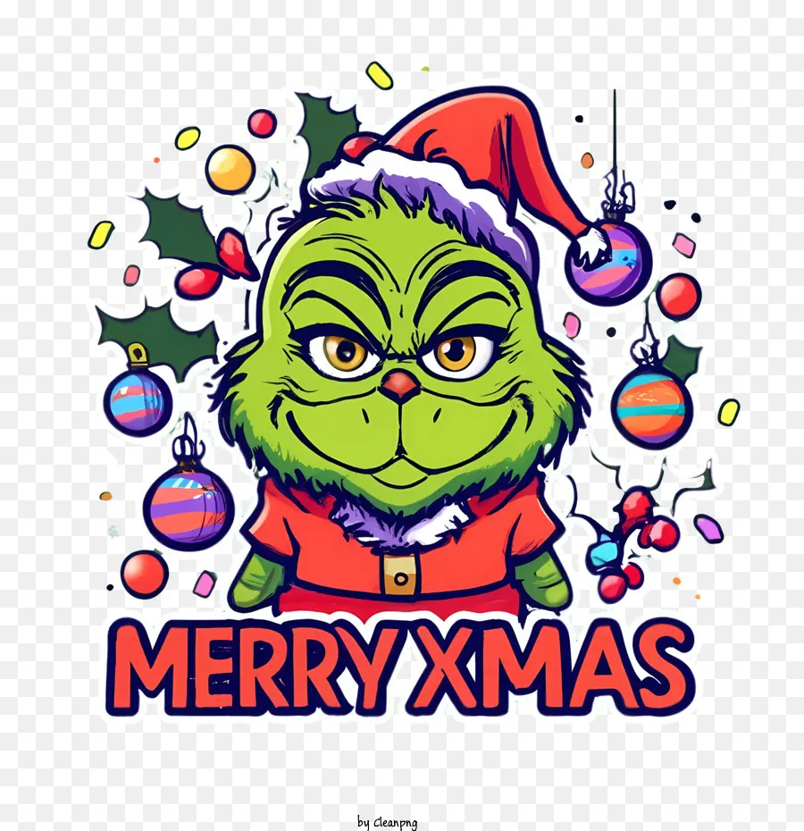 Natal Grinch，Merry PNG