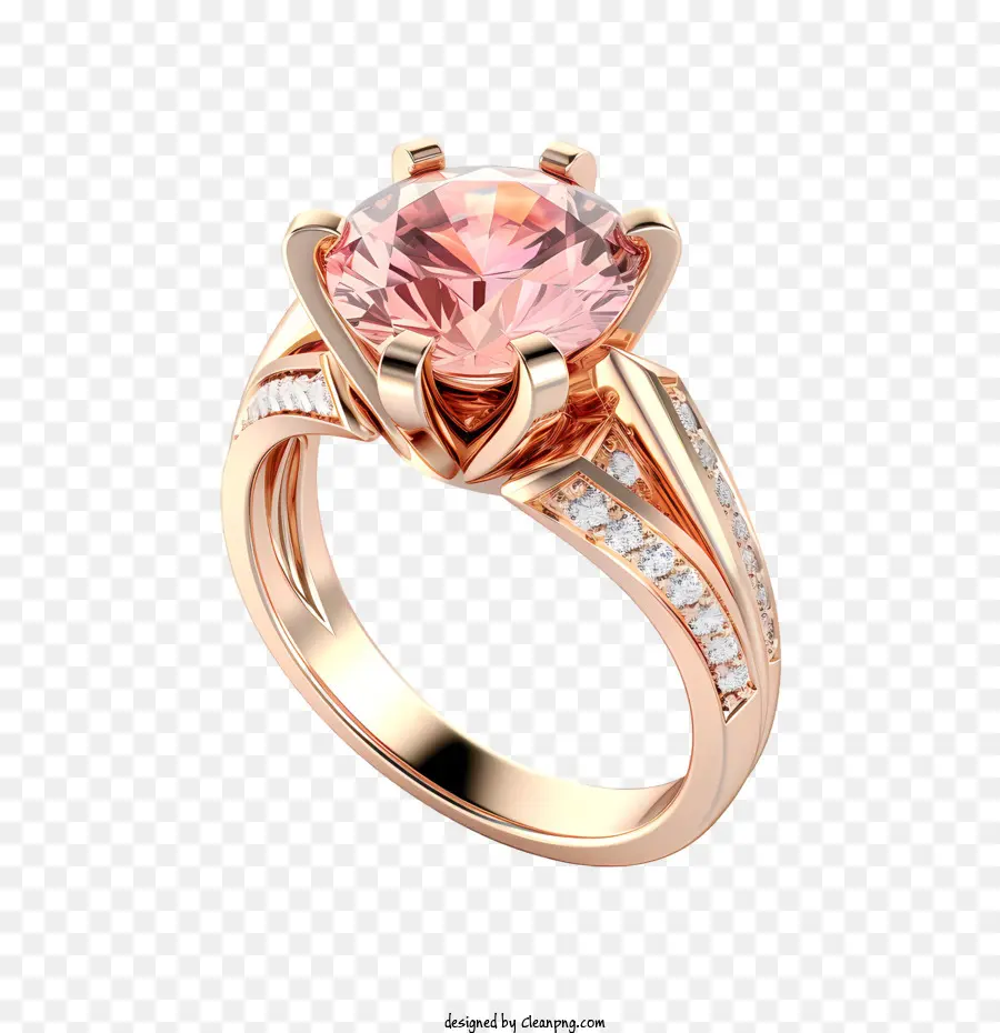 Anel De Diamante，Ruby PNG