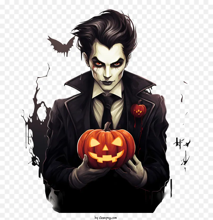 Vampire E Abóbora，Vampiro PNG