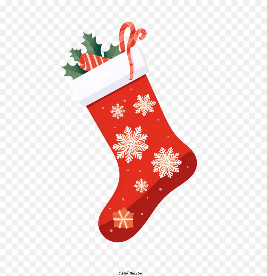 Meia Do Natal，Red Socks PNG