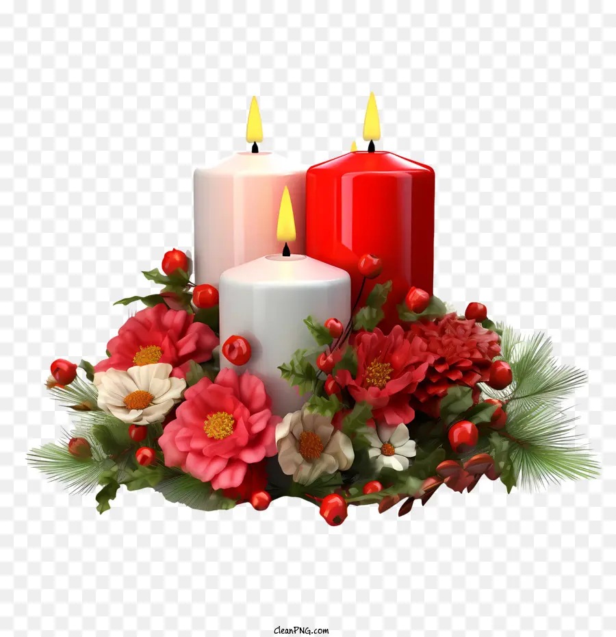 Vela De Natal，Velas PNG