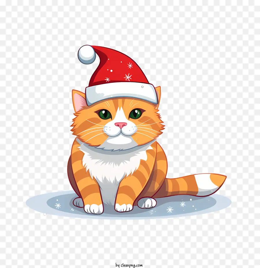 Gato De Natal，Gato PNG