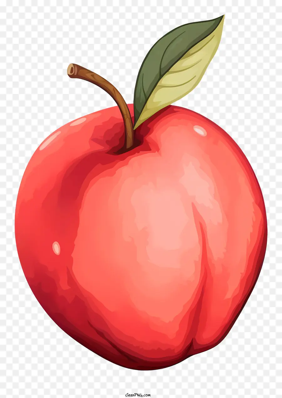 Maçã Madura，A Red Apple PNG