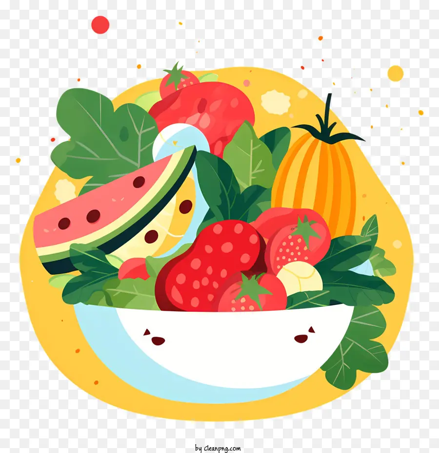 Frutas Frescas，Salada De Frutas PNG