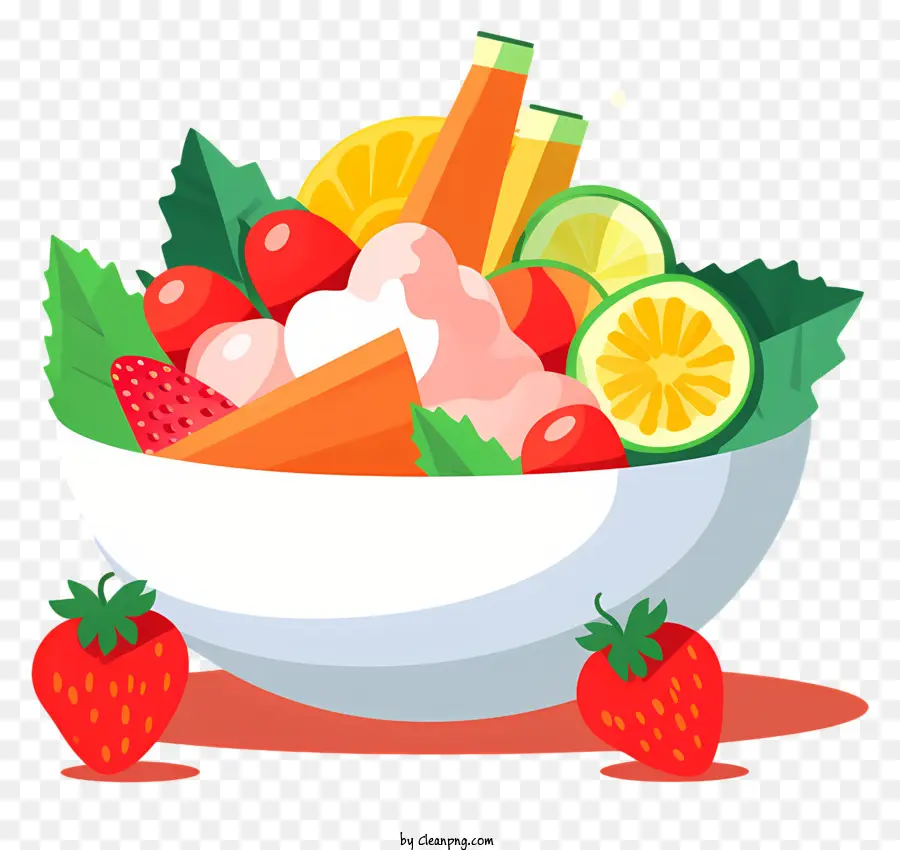 Fruta，Salada De Frutas PNG