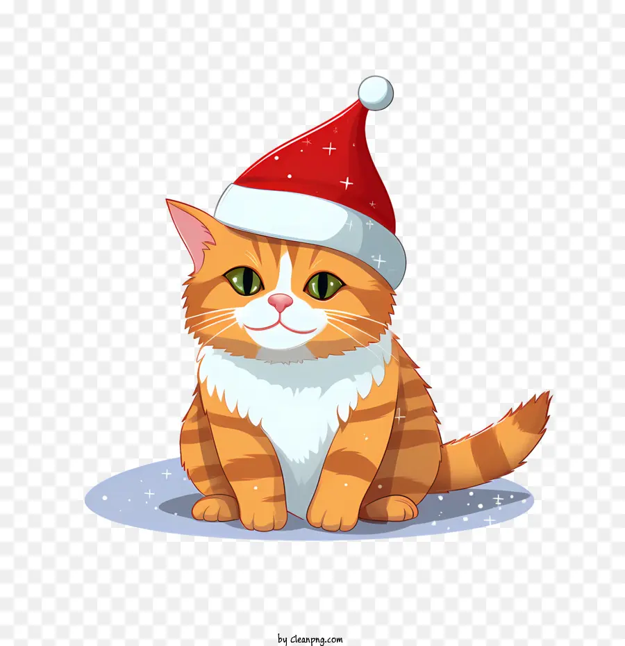 Gato De Natal，Gato PNG