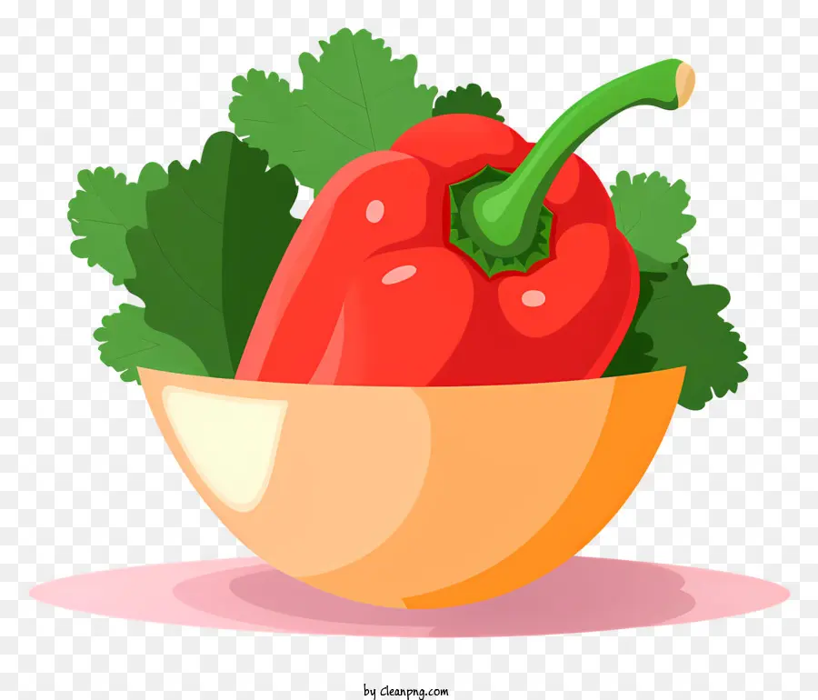 Pimentão Vermelho，Vegetais PNG