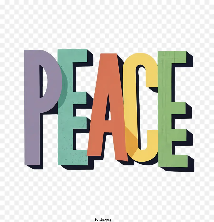 Paz，Palavras PNG