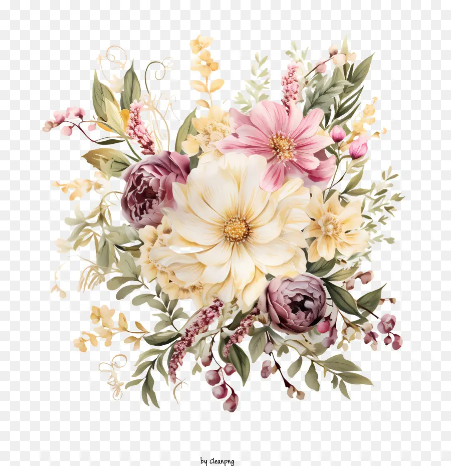 Flores Do Casamento，Floral PNG