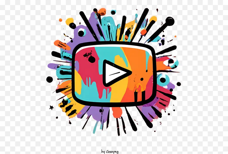 Youtube，Música PNG