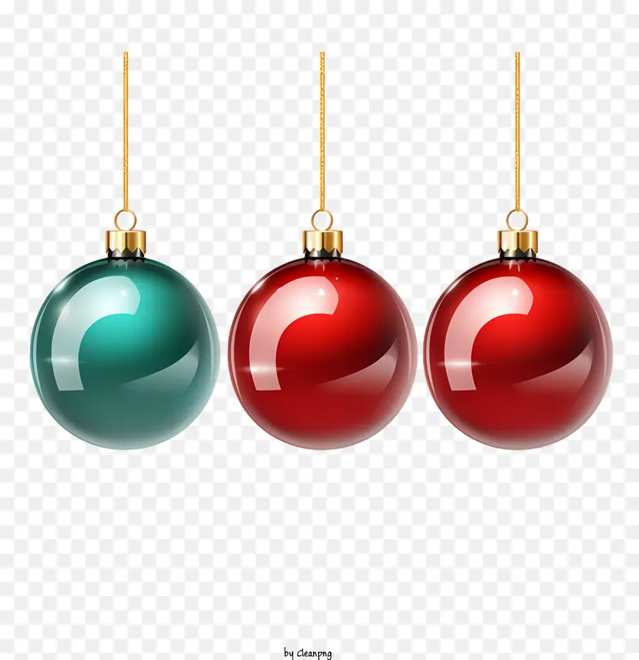 Bola De Natal，Vermelho PNG