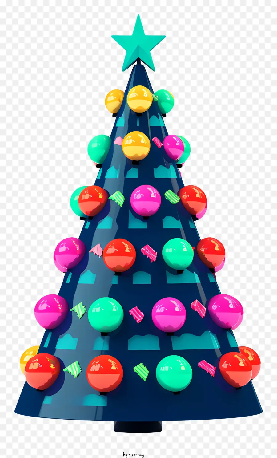árvore De Natal，árvore De Natal Frisada PNG