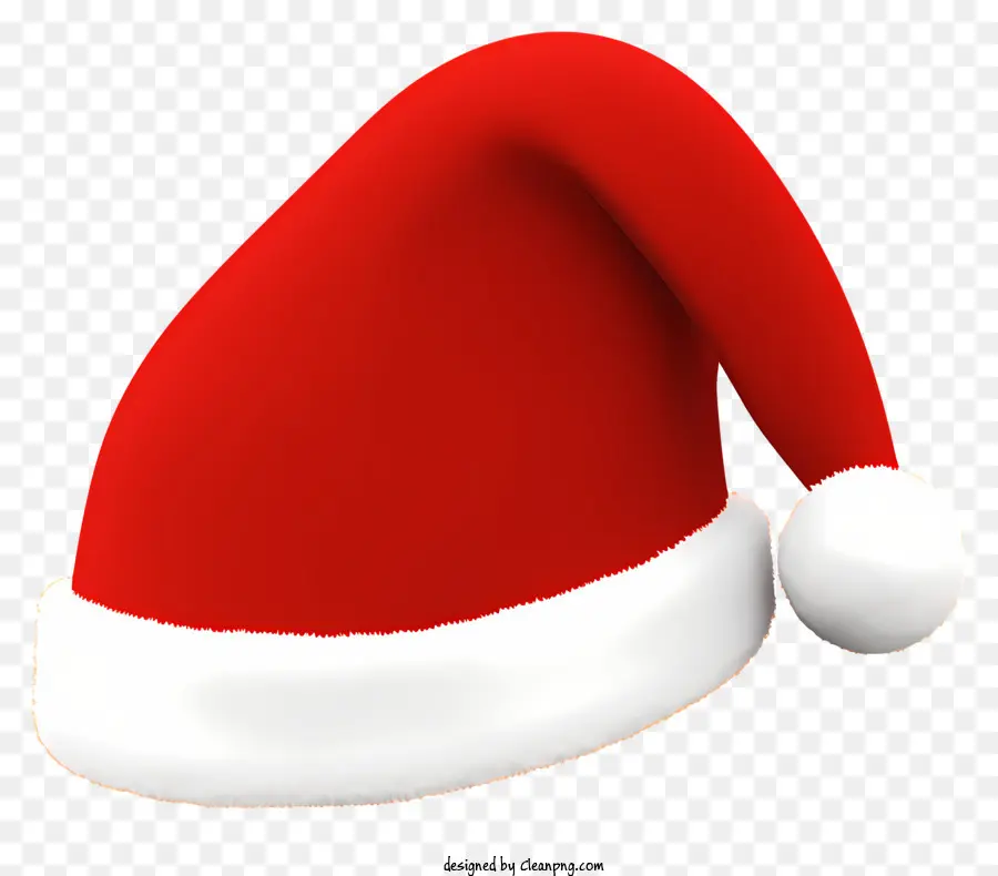 Vermelho Chapéu De Natal，Branco Arco PNG