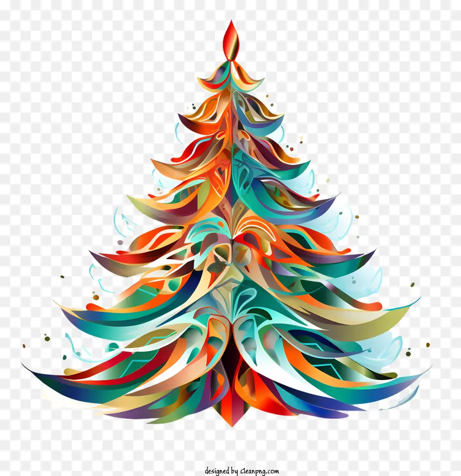 árvore De Natal，Colorido PNG