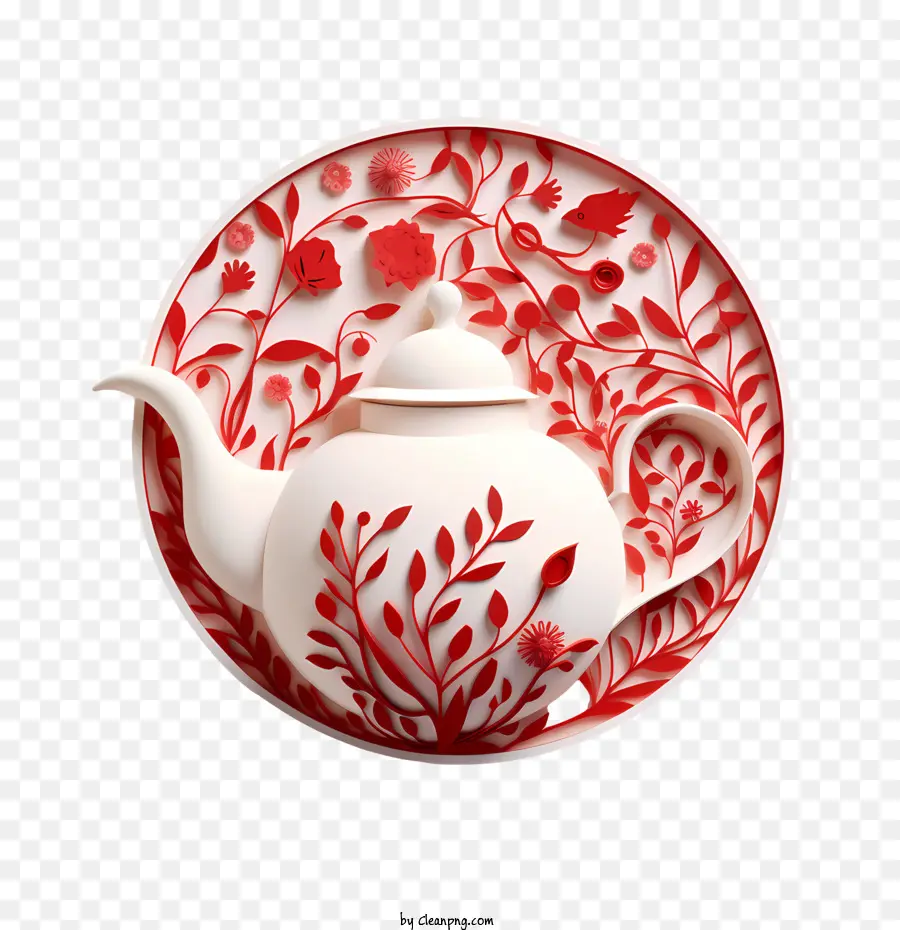 Internacional Chá Dia，Bule De Chá PNG