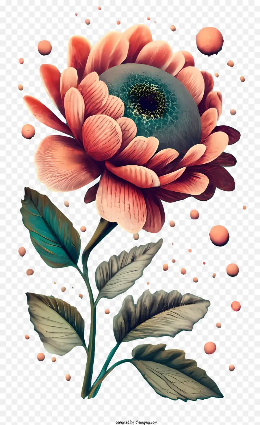 Vintage Rose，Flor PNG