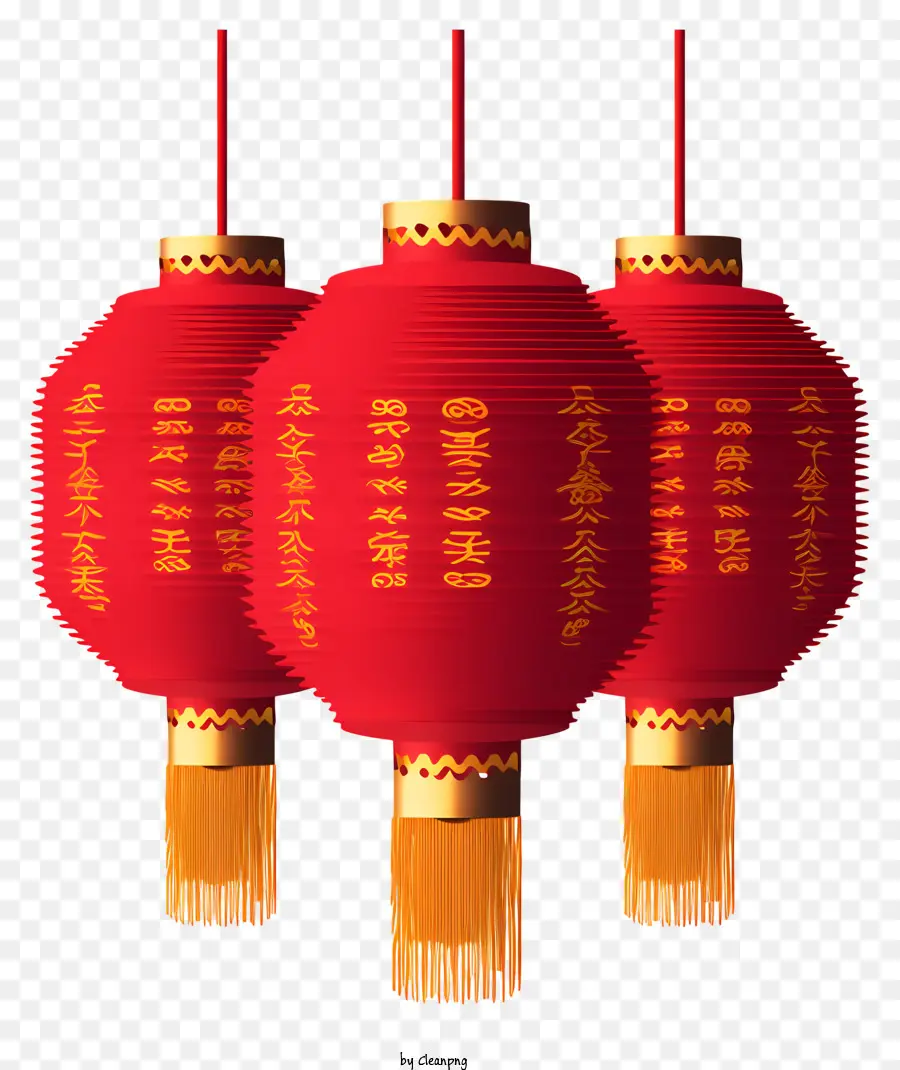 Vermelho Lanterna Chinesa，Feliz Ano Novo PNG