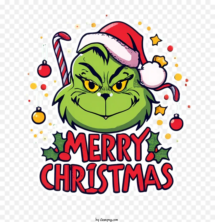 Natal Grinch，Merry PNG