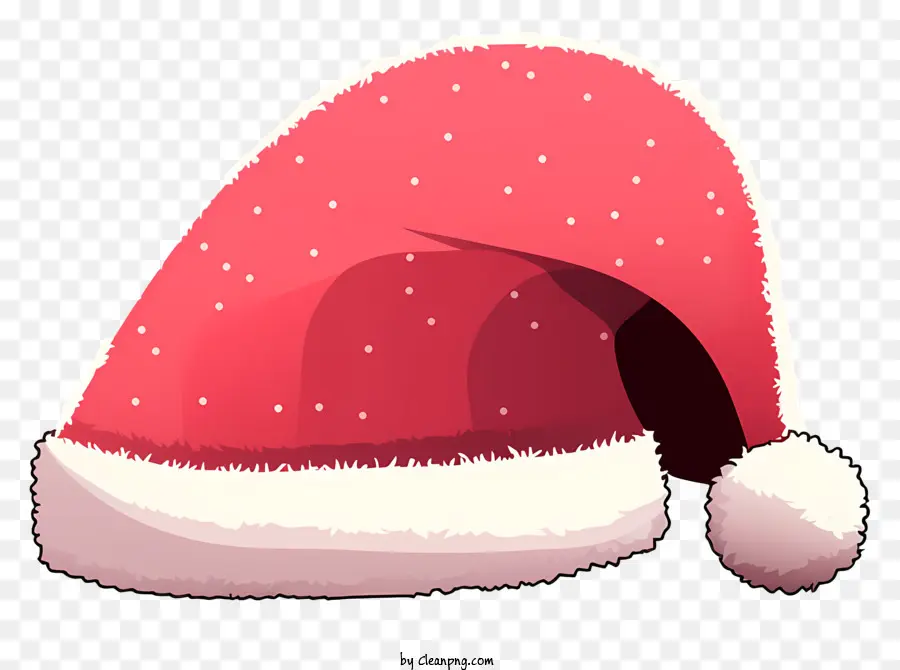 A Red Hat，Fuzz Branco PNG