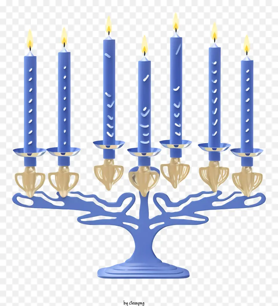 Menorah，Hanukkah PNG