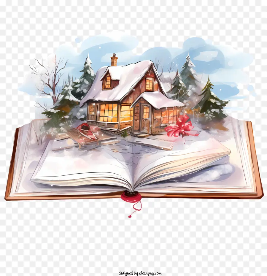Livro De Natal，House PNG
