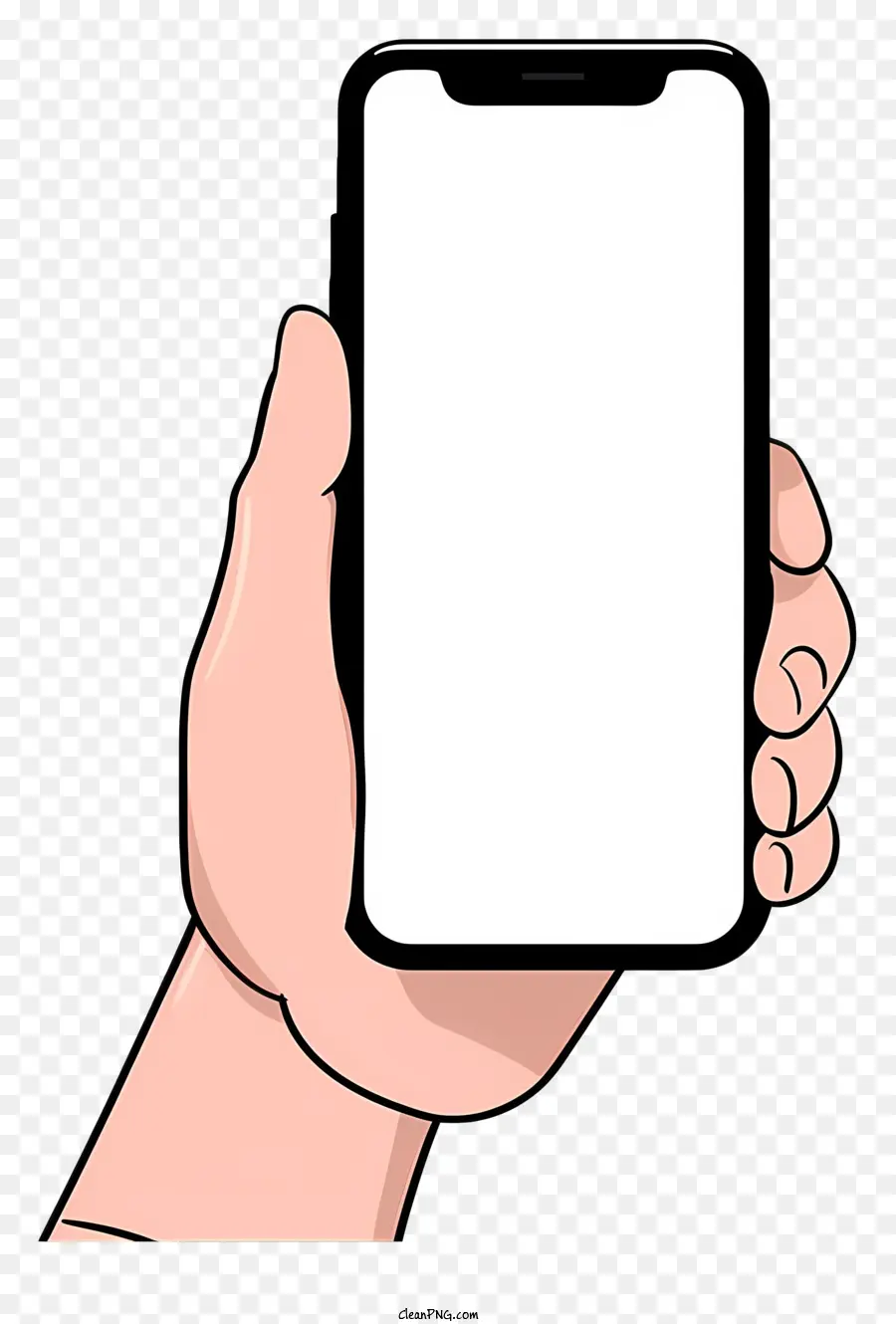 Iphone，Tela Em Branco PNG
