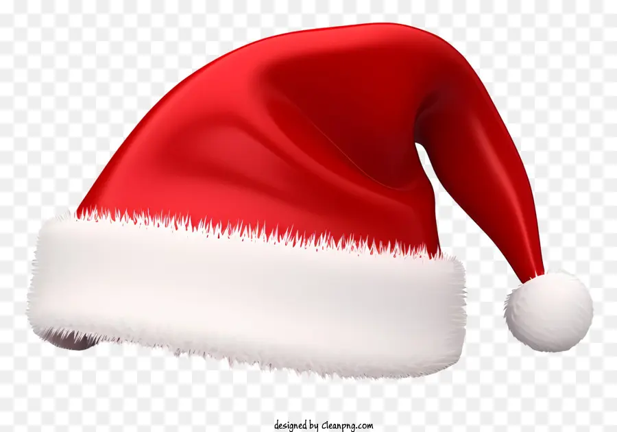 Chapéu De Papai Noel，Chapéu Vermelho E Branco Do Papai Noel PNG