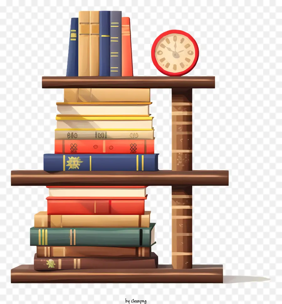 Bookshelf，Livros PNG