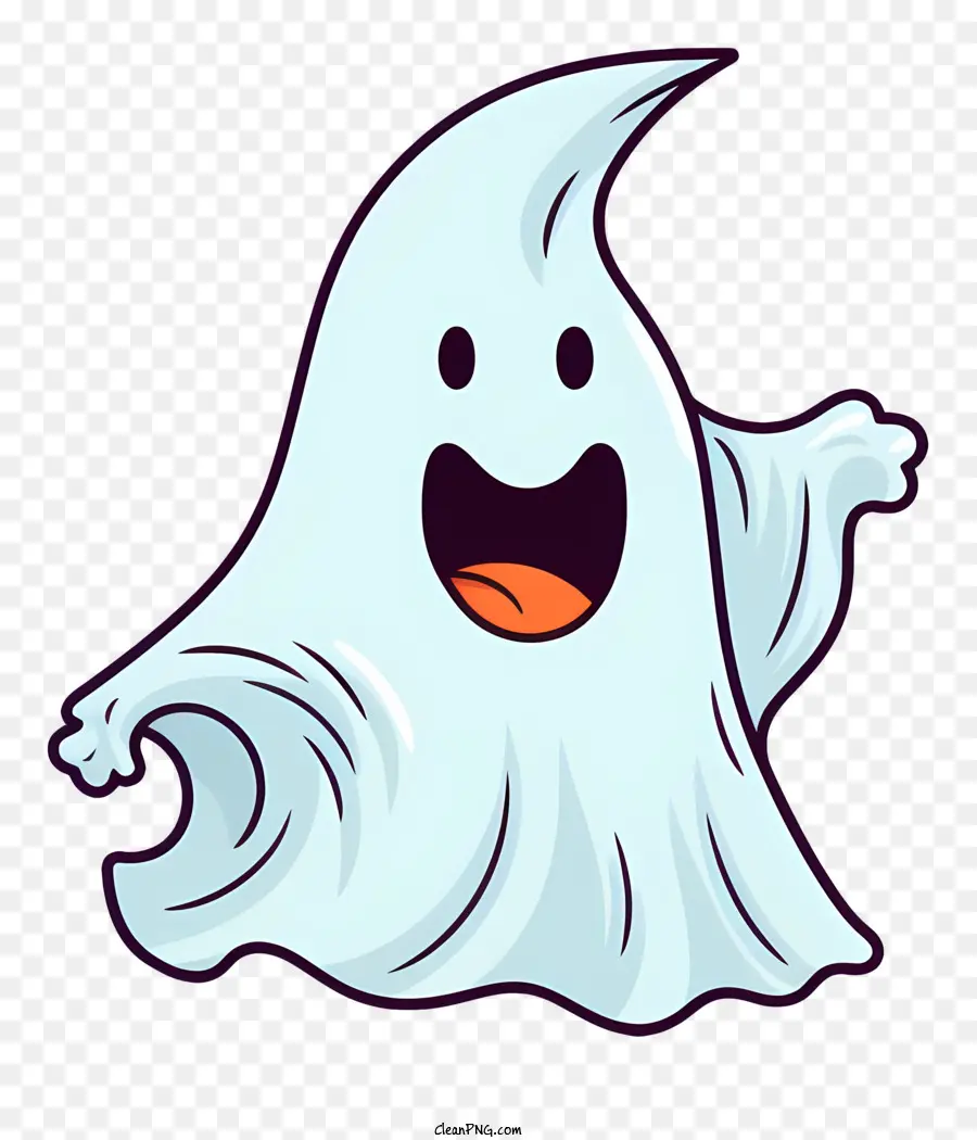 Dos Desenhos Animados De Espírito，Fantasma Sorridente PNG