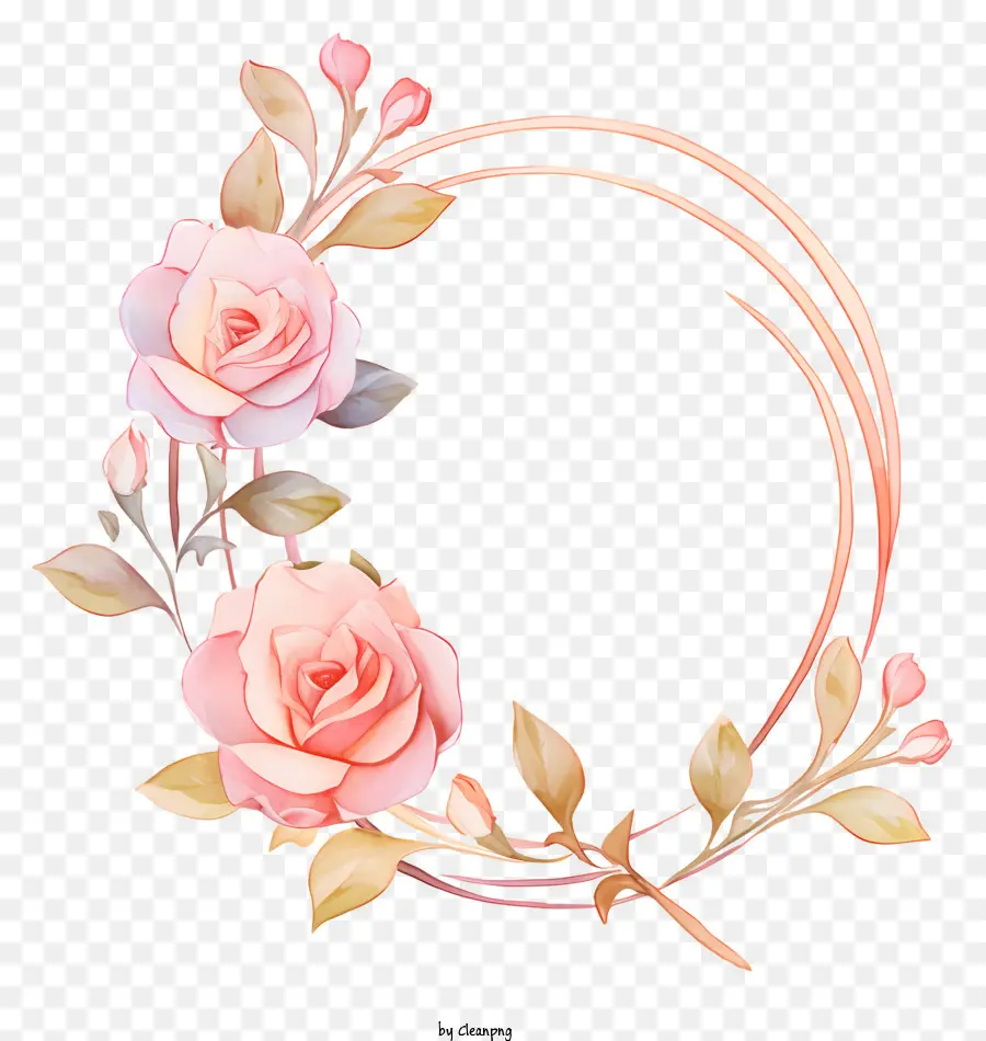 Rosas Cor De Rosa，Arranjo Floral PNG
