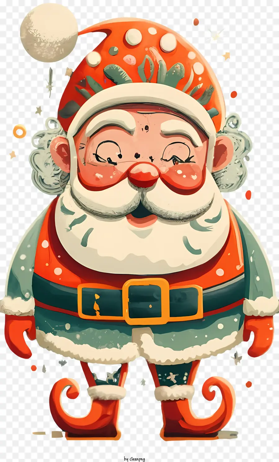 Papai Noel Dos Desenhos Animados，Papai Noel PNG